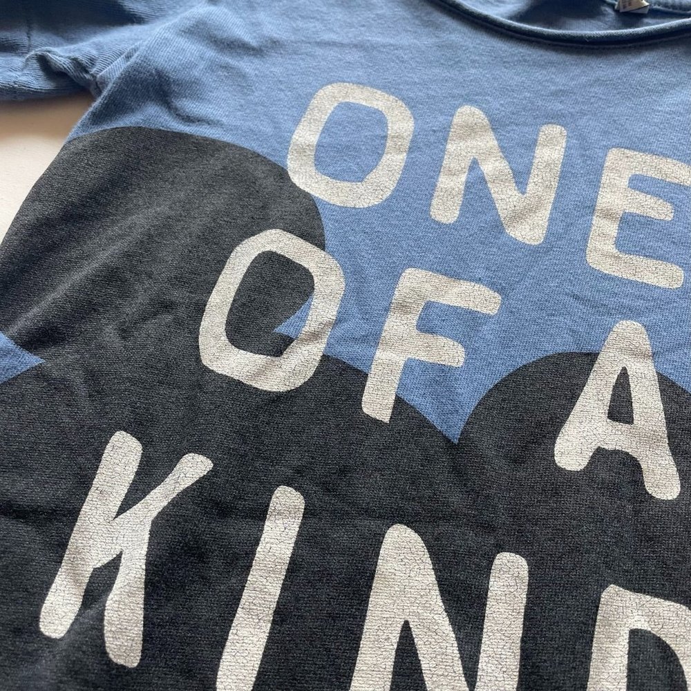 Junk Food Disney Mickey Mouse "One of A Kind" Blue Shirt size 5T - Picture 3 of 6